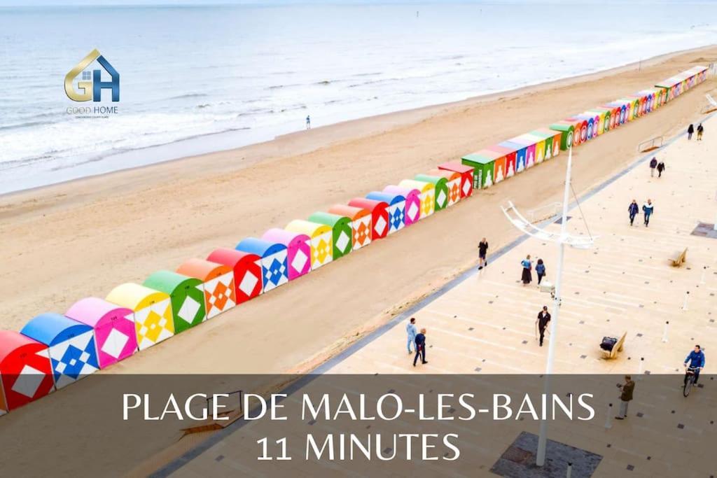 *Villa Marine*La Vigie - Duplex Coudekerque-Branche Eksteriør bilde