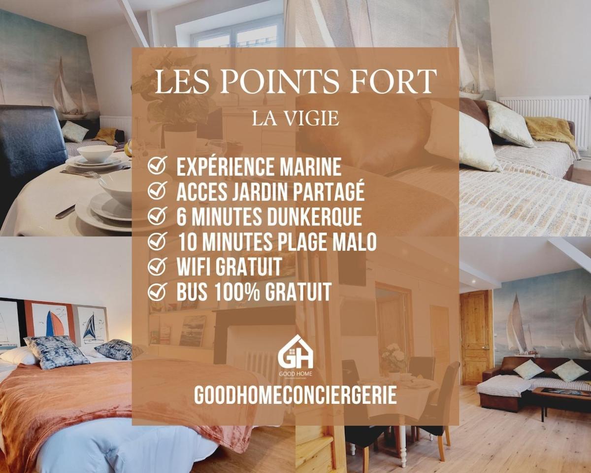 *Villa Marine*La Vigie - Duplex Coudekerque-Branche Eksteriør bilde